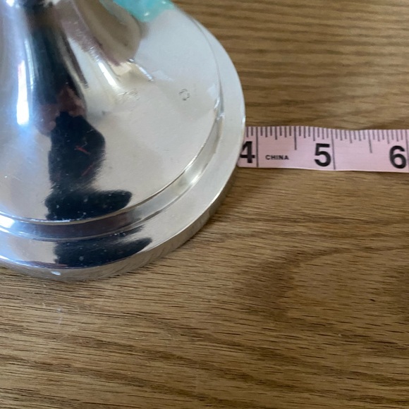 Vintage Godinger Hammered Silver Plate Candle Sticks - Picture 5 of 9